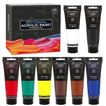 Craft Acrylic Paint Set (4 Fl Oz)