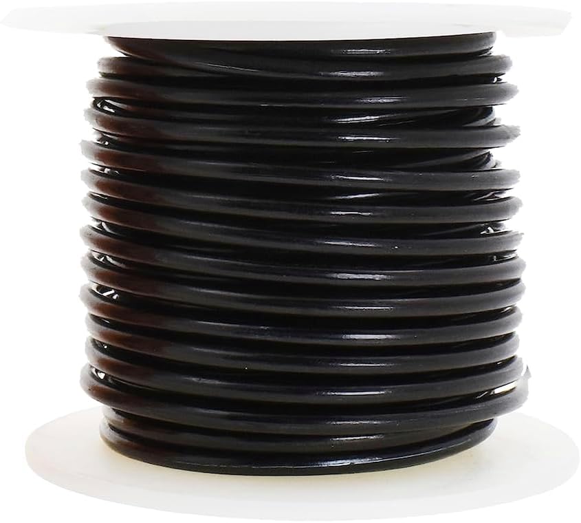 Mandala Crafts 8 Gauge Anodized Aluminum Craft Wire for Jewelry Making - 128 FT Colored Flexible Neutral Wire - Bendable for Bonsai Armature Crafting Sculpting - Crafty Corner