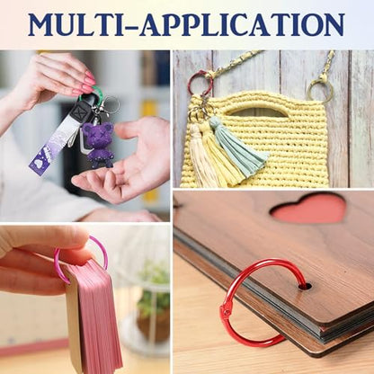 100 Pcs Binder Rings (100 Count)