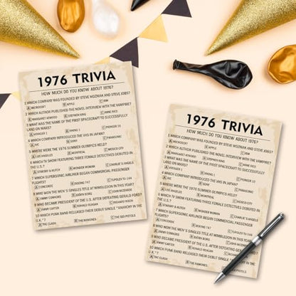 50th Birthday Party Games