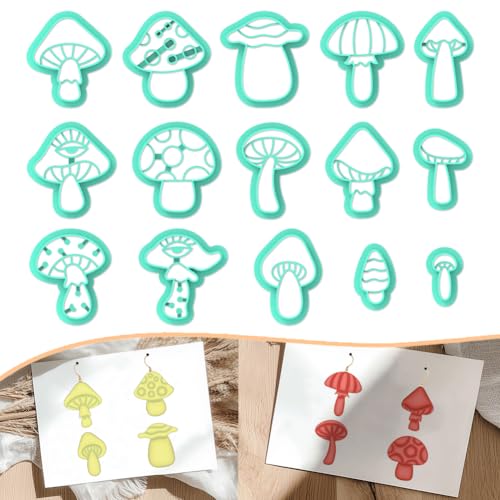 Mushroom Clay Cutters