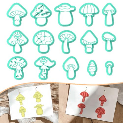Mushroom Clay Cutters