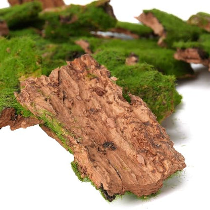 Assorted Artificial Moss Bark