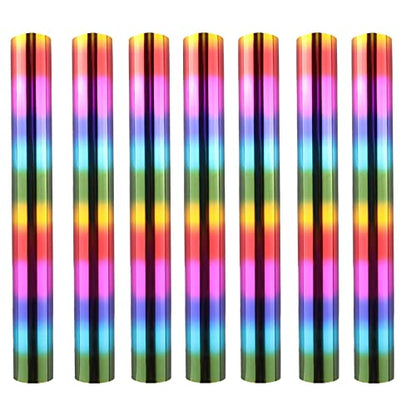 7PCS Rainbow Toner Reactive Foil