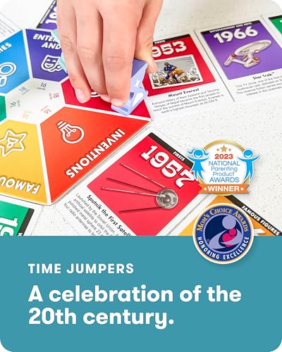 Time Jumpers Educational Kids’ Game (169 Count)
