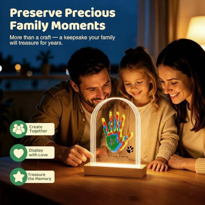 Family Handprint Kit with Light