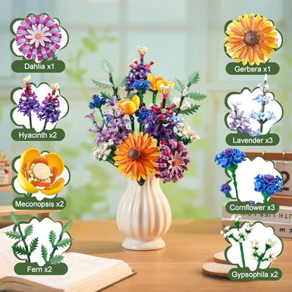 Sunflower Building Blocks Set