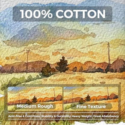 Watercolor Journal (88 Count)