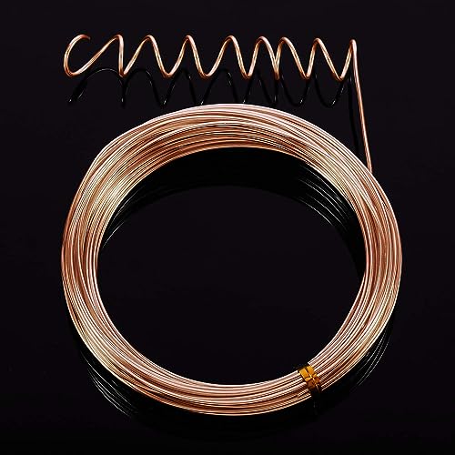 Aluminum Craft Wire for Sculpting Armature Bendable Craft Wire for DIY Jewelry Making (32.8 Foot)