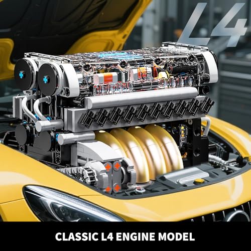 L4 Engine Building Sets for Adults