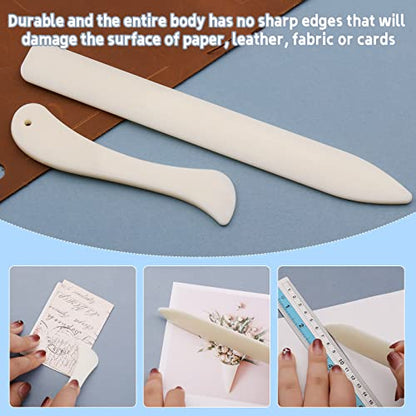9 Pcs Bone Folder Tool Scoring Tool Bone Tool Paper Folding Tools