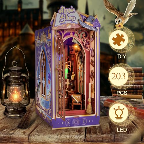 Glow in the Dark Book Nook Kits for Adults