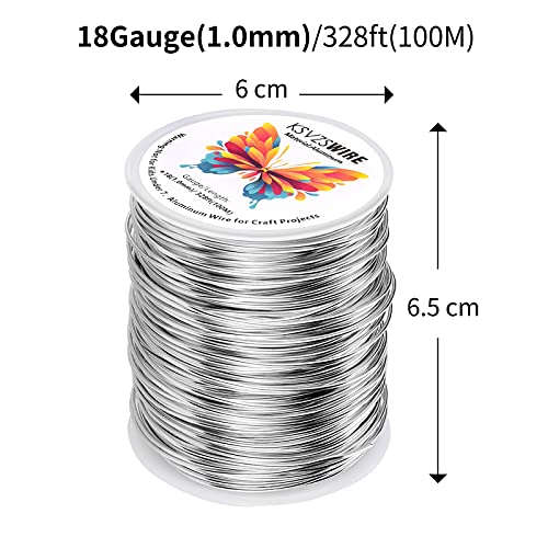 Aluminum Craft Wire 18 Gauge
