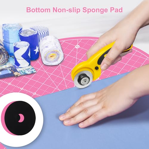 13"x13" Round Rotating Cutting Mat