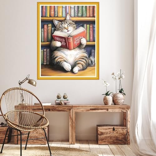 Stamped Cross Stitch Kits for Beginner Embroidery Kits for Beginners Adults DIY 11CT Cross Stitch Patterns Needlepoint Kits Crossstitching Kits