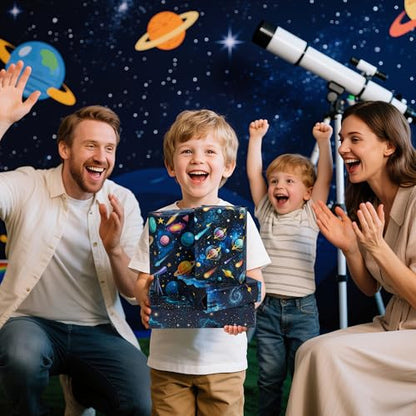 12 Sheet Galaxy Telescope Wrapping Paper (12 Count)