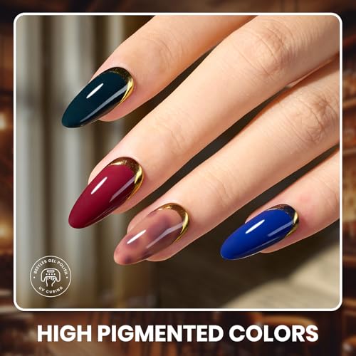 Beetles Gel Nail Polish Set Manhattan Collection 20 Colors Gel Polish