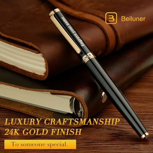 Black Personalized Pen