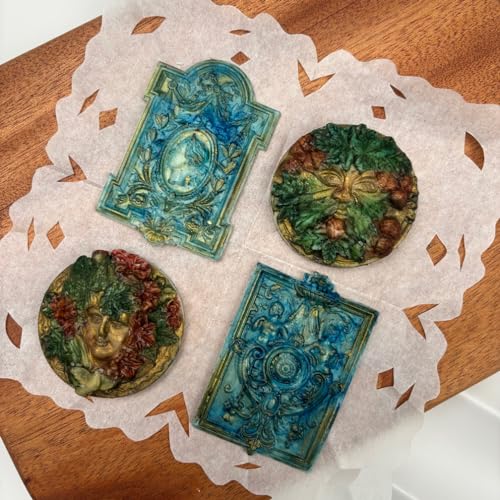 Art Mold for Polyclay Air Dry Clay Plaster