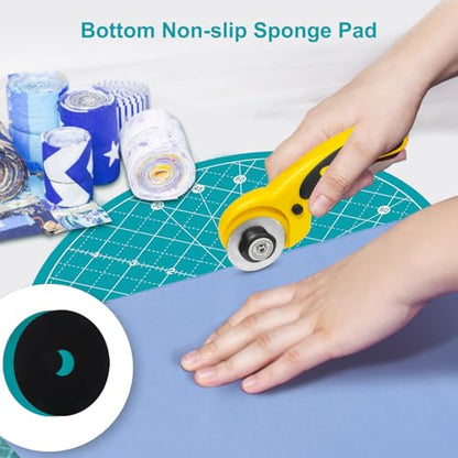 10"x10" Round Rotating Cutting Mat