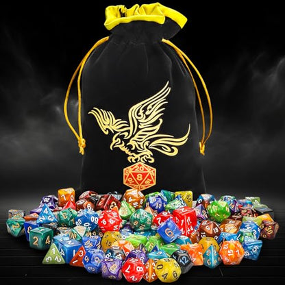 20 Sets Polyhedral Dice (140 Count)