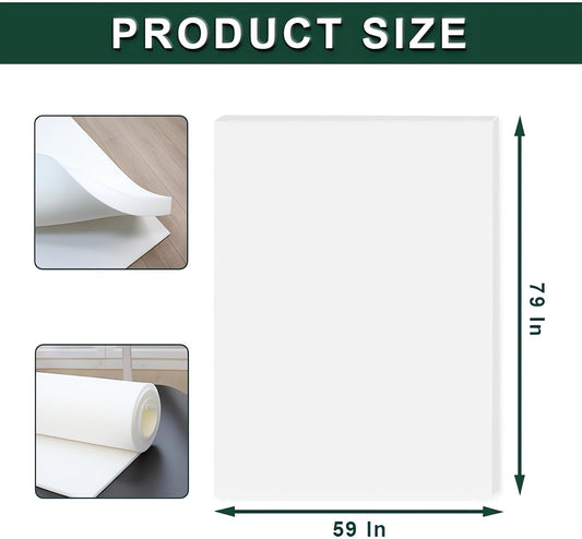 59x79x0.8 Inches High Density Craft Foam Sheets, Suitable for Shipping, Packing, Mailing, DIY, Cosplay, Cushion Foam, 35D High Density Foam Sheets - Crafty Corner