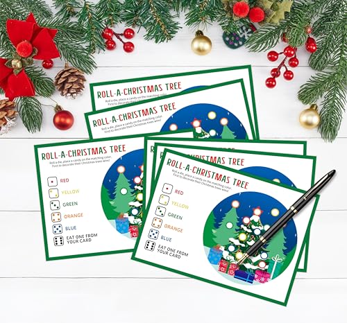 Roll A Christmas Tree Dice Game (25 Count)