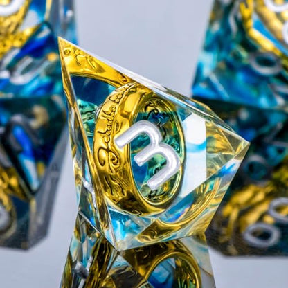 Magic Lord Rings DND Dice Set with Box