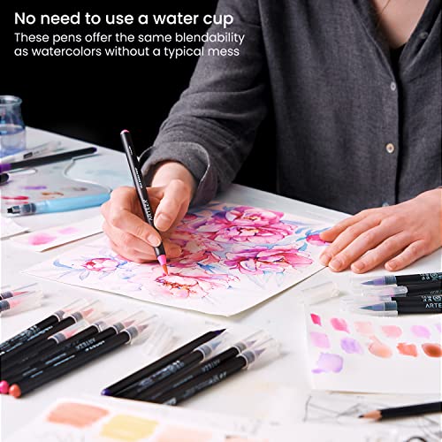 Real Brush Pens (96 Count)