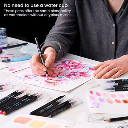Real Brush Pens (96 Count)