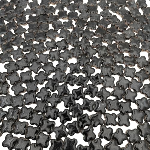 500g 1.1lb Random Color Irregular Ceramics Mosaic Tiles (16 Ounce)