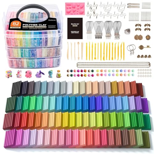 82 Colors Polymer Clay Kit