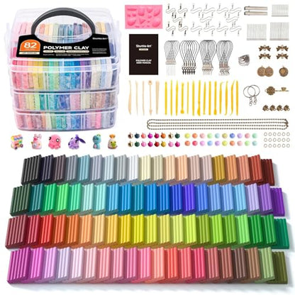 82 Colors Polymer Clay Kit