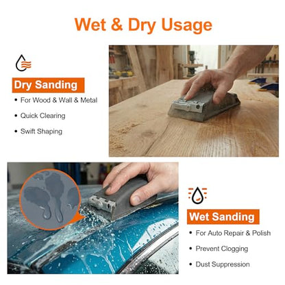 65pcs Wet & Dry Sandpaper