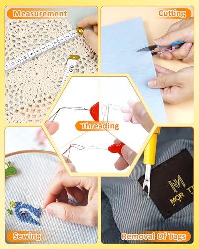 Sewing Thimble Kit for Hand Sewing (10 Count)