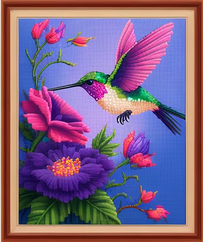 Stamped Cross Stitch Kits Full Range of Embroidery Patterns Starter Kits for Beginners Adult DIY Cross Stitches Needlepoint Kits 11CT