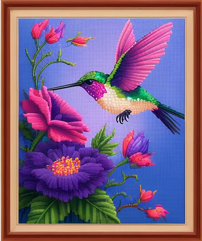 Stamped Cross Stitch Kits Full Range of Embroidery Patterns Starter Kits for Beginners Adult DIY Cross Stitches Needlepoint Kits 11CT