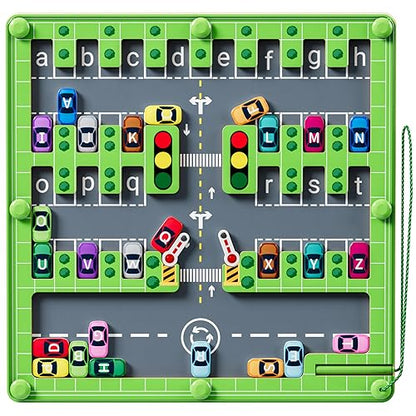 Magnetic Alphabet Maze