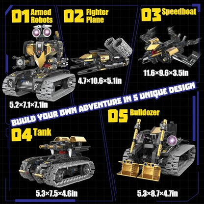 STEM Robot Building Kit for Kids Ages 6