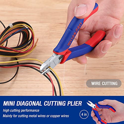 Mini Pliers Set (3 Count)