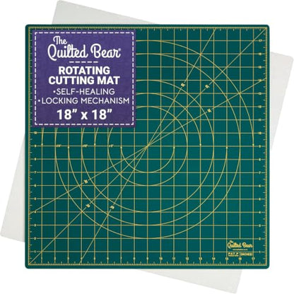 Rotating Cutting Mat 18" x 18"