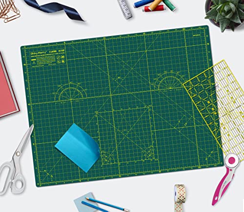 Self Healing Cutting Mat A2 18"x 24" Double Sided Green Mat