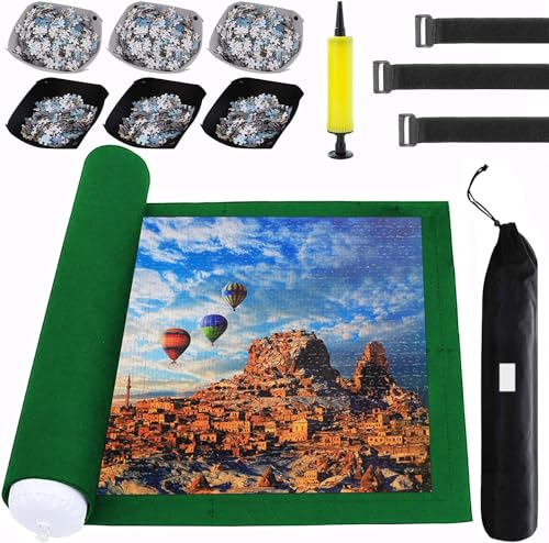 Puzzle Mat Roll Up Puzzles Board for Jigsaw Up to 2000