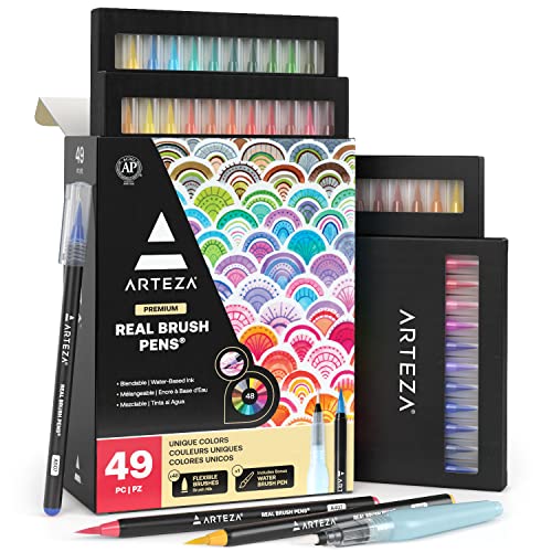 Real Brush Pens (48 Count)