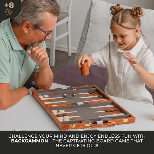 Large Backgammon Sets for Adults