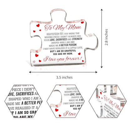 To My Mom Puzzle Piece Gift