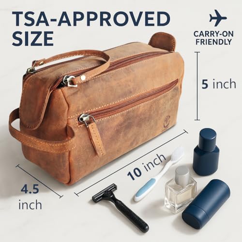 Leather Toiletry Bag