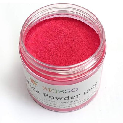 Red Strawberry Mica Powder for Epoxy Resin 3.5 oz (3.5 Ounce)