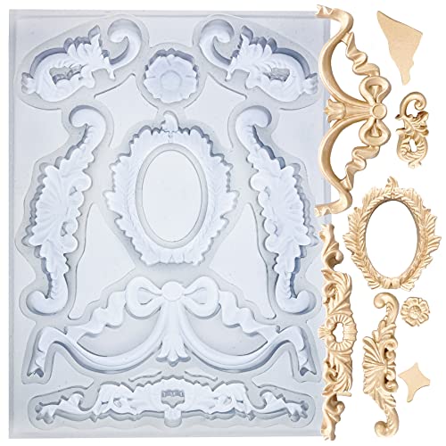 Art Mold for Polyclay Air Dry Clay Plaster