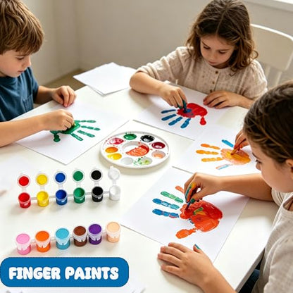 10 Pack Mini Acrylic Paint Set (10 Count)